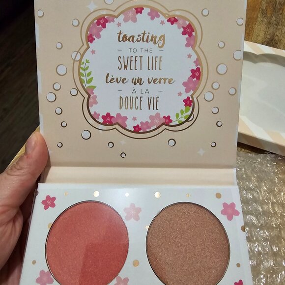 NEW NIB Beauty Bakerie Cotton Candy Champagne Blush Palette 4 Colors Full Size - Picture 4 of 7